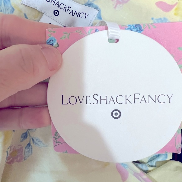 LoveShackFancy x Target maxi, prairie dress with puff sleeve. Yellow floral, 2. - Picture 5 of 10